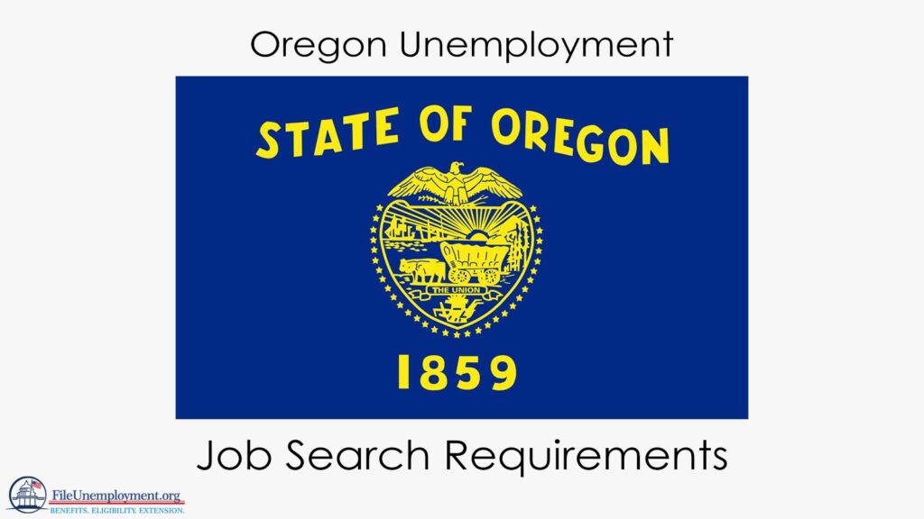 Oregon Unemployment Job Search Requirements